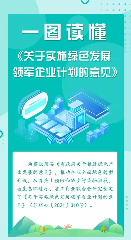 十四五 期间,江苏每年培养100家左右绿色发展领军企业